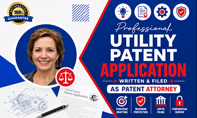 write and file your utility patent application as patent attorney