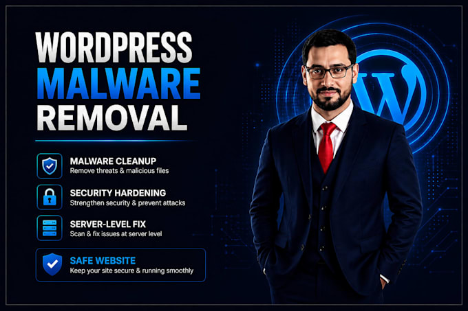 fix hacked wordpress, malware removal and security hardening