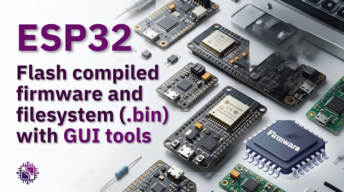provide custom firmware for esp32 arduino and microcontroller systems