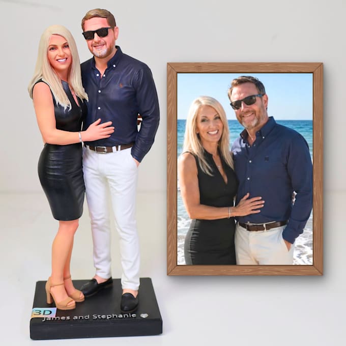make a custom 3d figurine look alike your favorite photos