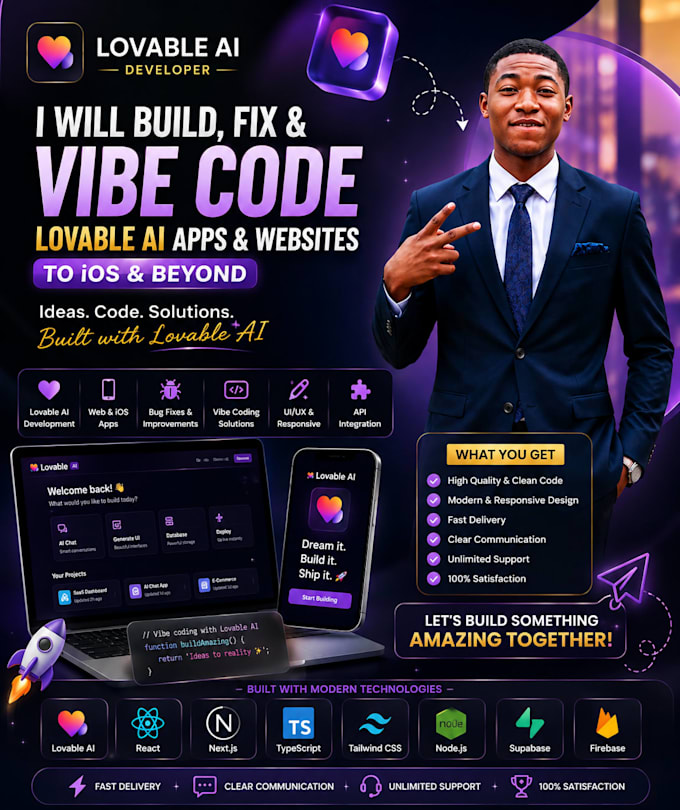 lovable ai to ios lovable ai website vibe coding lovable developer fix