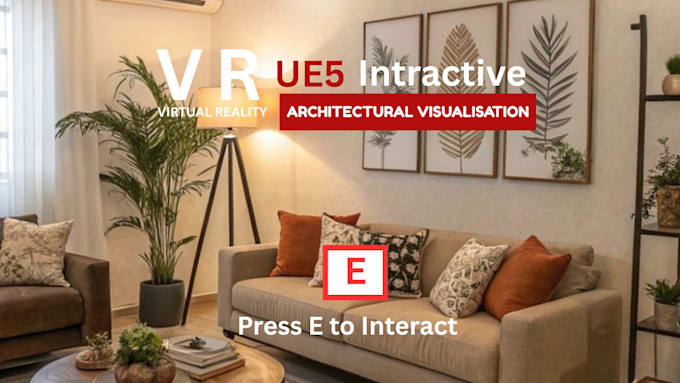 develop realistic VR and interactive archviz for meta quest in unreal engine 5