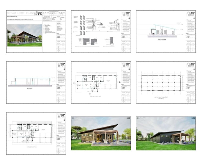 design barndominium plans, mep drawings and hvac layouts