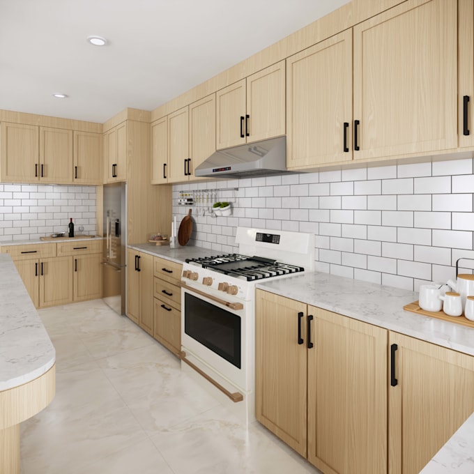 design and render your kitchen