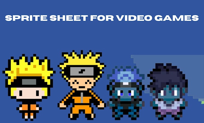 create custom pixel art sprite sheets for your video game