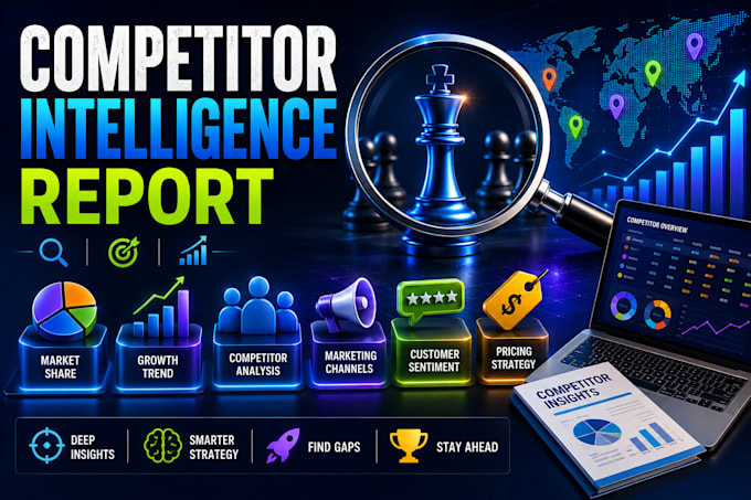 develop a tailored competitor intelligence report for you