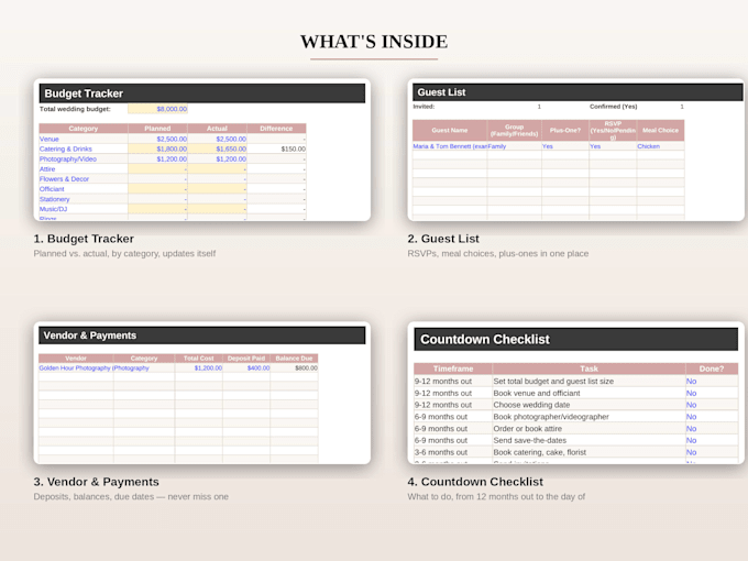 build a custom budget tracker or financial spreadsheet in excel or google sheets