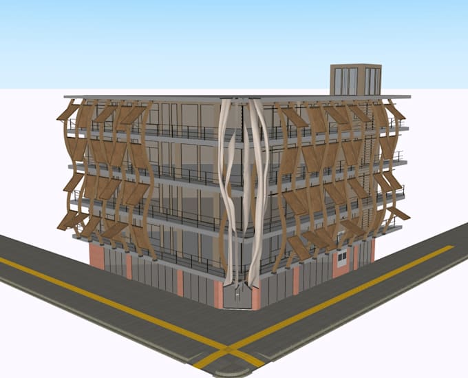 create architectural 3d models and realistic renders