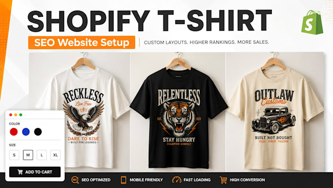 create automated shopify tshirt print on demand website using printify
