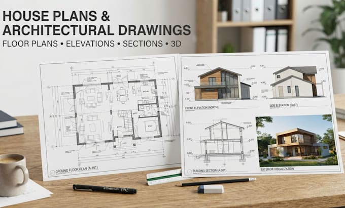 create custom residential design and architectural plans
