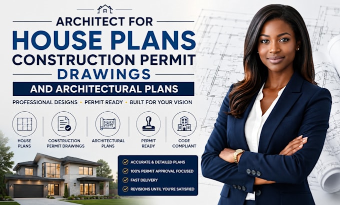 architect for house plans construction permit drawings and architectural plans