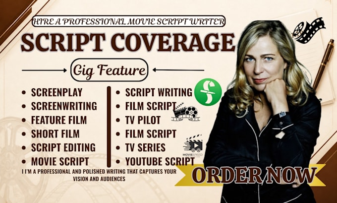 screenplay script coverage, story analysis, feedback and rewrite suggestions