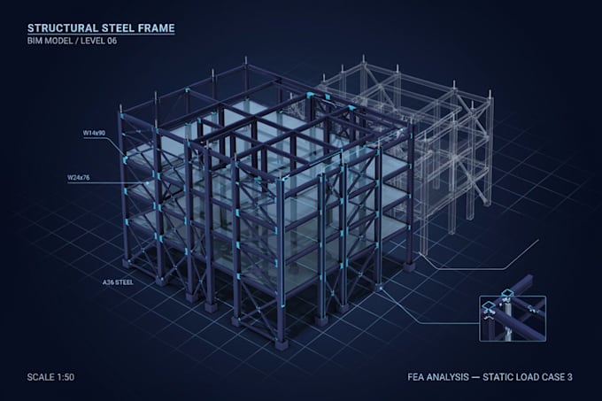 do full structural analysis, 3d modeling, and design using etabs and sap2000
