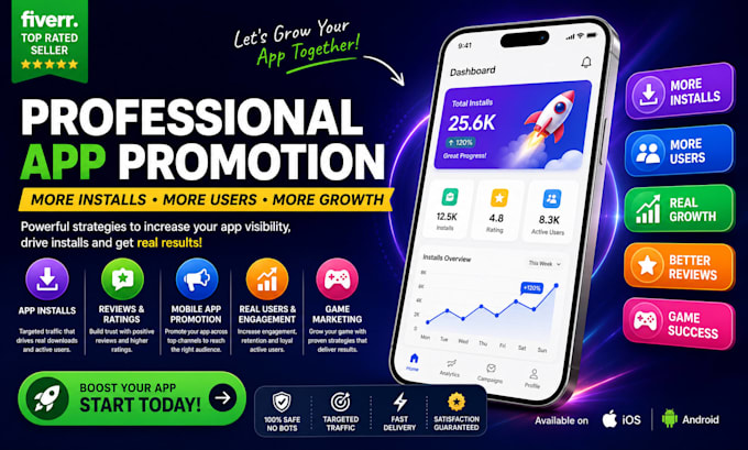 do app promotion, android app promotion gain app install, android game marketing