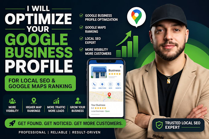 skyrocket your local business and gmb SEO and optimization
