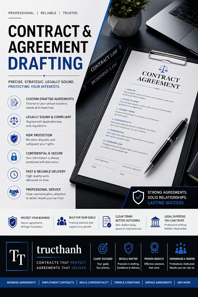 draft airtight procurement contracts as a licensed US attorney
