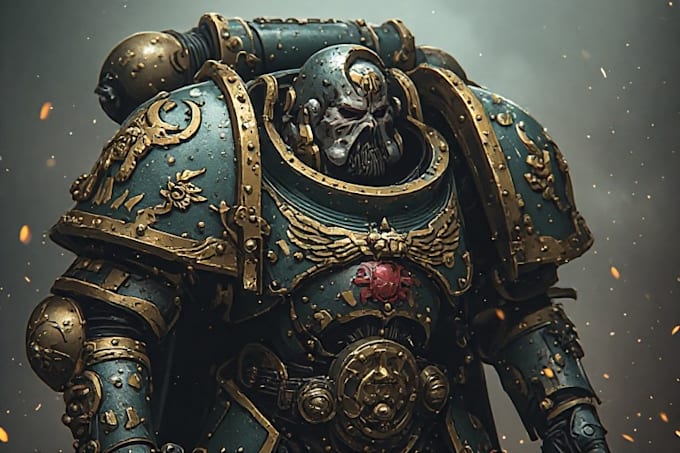 illustrate your warhammer, 40k, wargaming miniatures