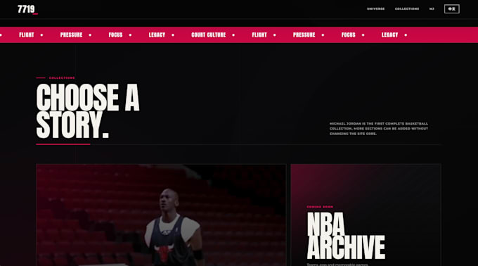 design a modern responsive website UI with an interactive prototype