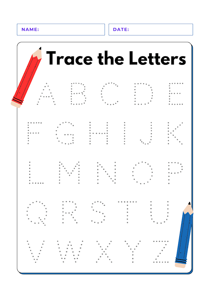 design kids worksheet and activities pages