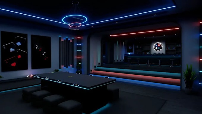 build high quality interactive custom vrchat world, vrc world, vr world pc quest