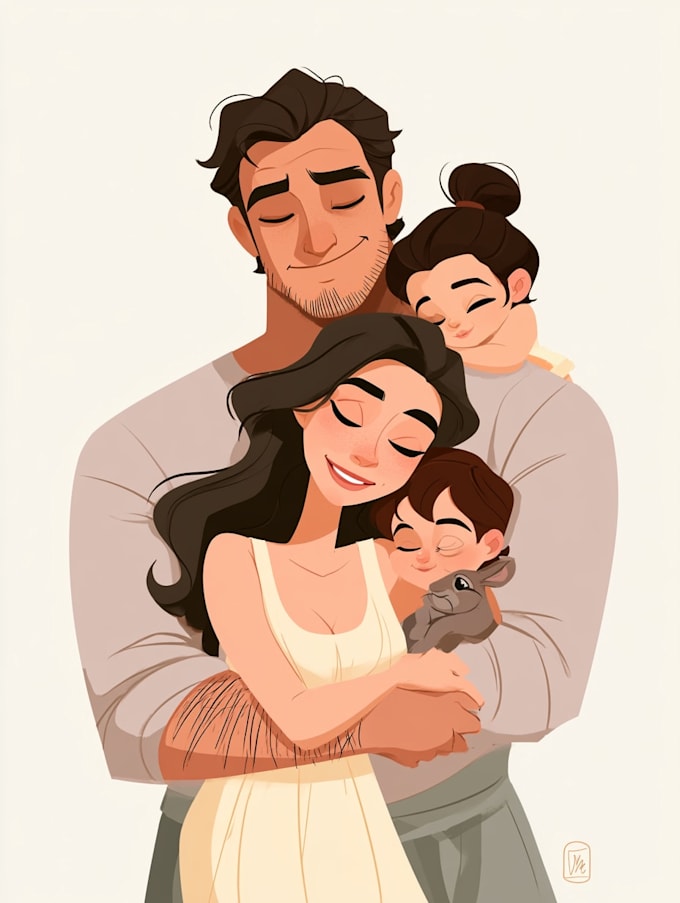 do disney cartoon illustration for you