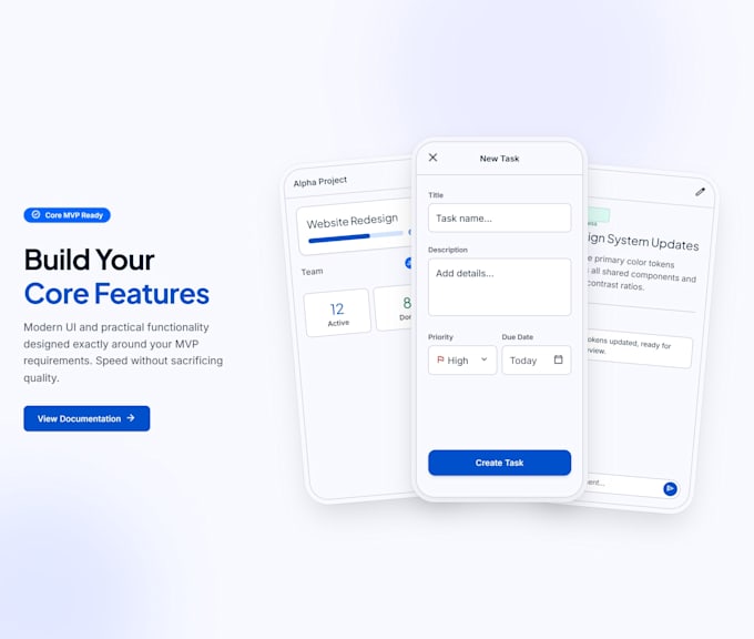 build a flutter mvp mobile app for your startup idea