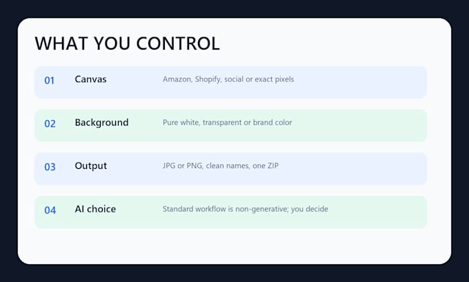 batch resize center and format ecommerce product images