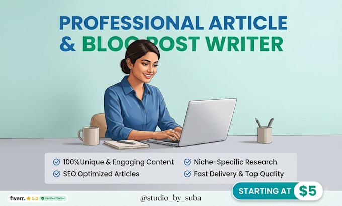 do creative content writing and summary writing for you