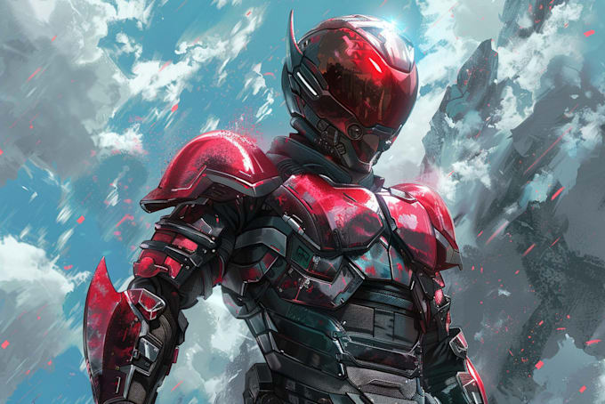 draw gundam, transformer, robot, armor, mecha