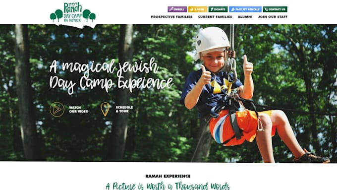 build wix summer camp website kids camp website stem camp website
