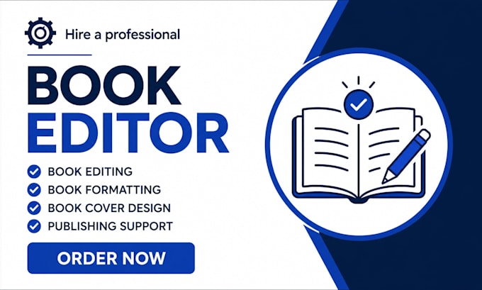 do book editing and book proofreading