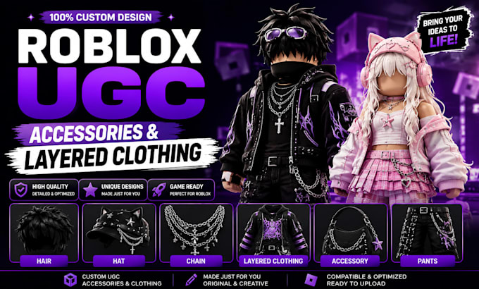 create custom roblox ugc accessories and layered clothing