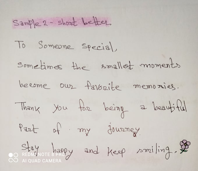 create beautiful handwritten notes and letters