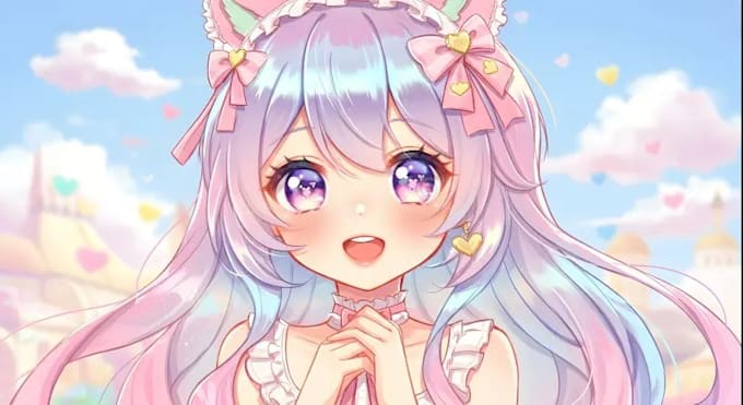3d character for vtuber, 3d rigging, vrchat, vroid, anime, mmd, vocaloid, motion