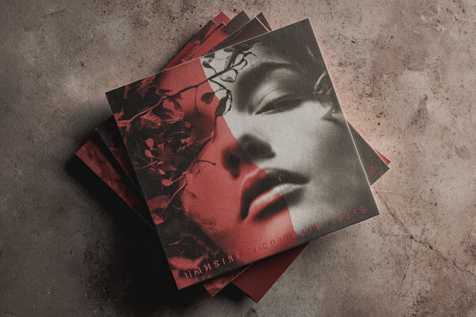 design a professional album cover