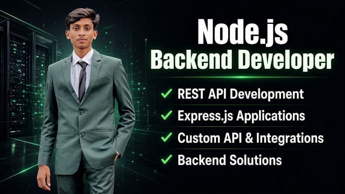 build a node js express rest API
