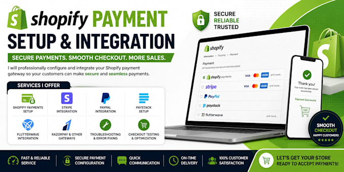 set up shopify payments and configure payment methods