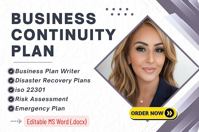 write business continuity and disaster recovery plan bcp