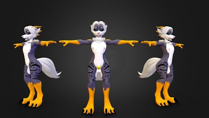 vrchat commission,vrchat character, custom vrchat, 3d anime character