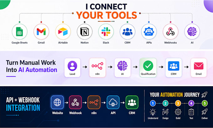 build n8n automation workflows and ai integrations