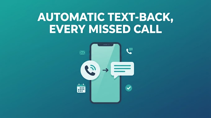 setup SMS and missed call automation with n8n
