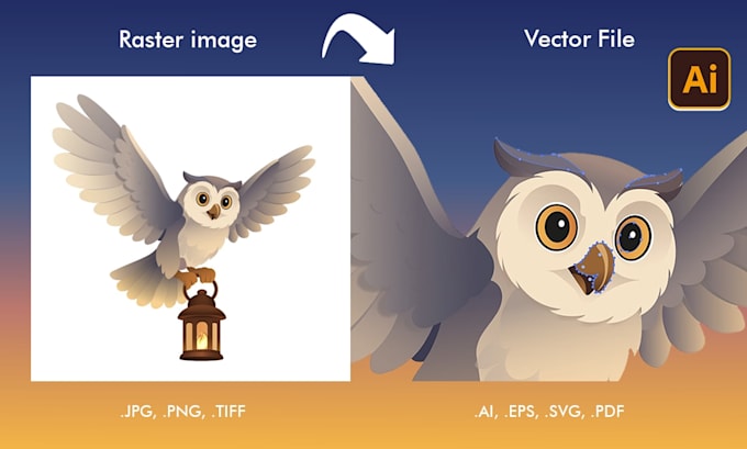 vectorize your mascot logo cartoon or illustration