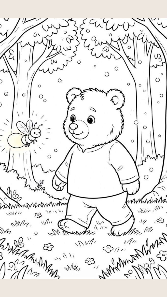 custom printable coloring book for kids