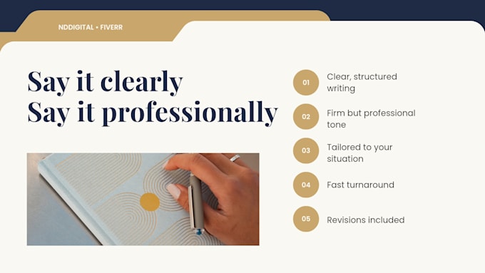 write professional complaint letters and complaint responses