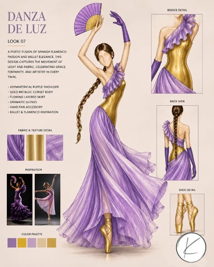 make concept costume design for you creative project