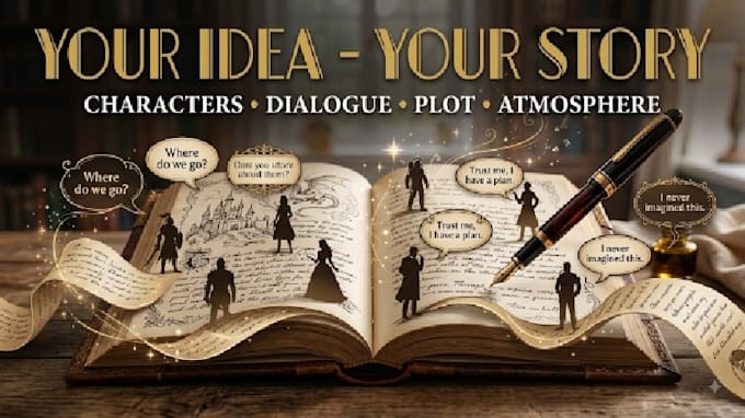 become your ghostwriter for shortstories