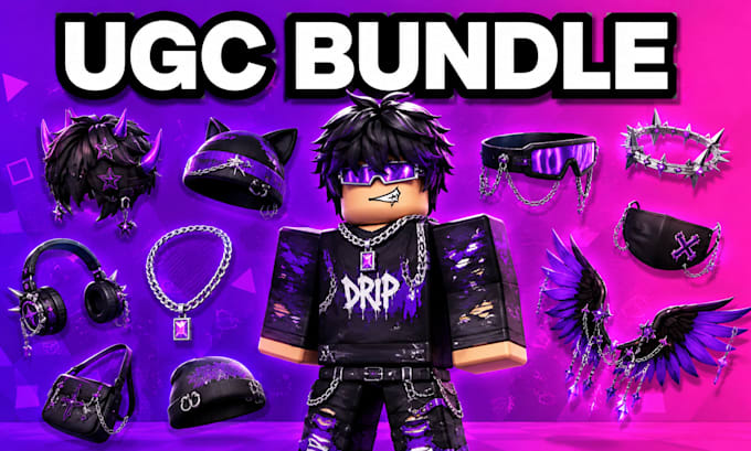 rig your roblox character, 3d modeling, dynamic head, roblox bundle mini bundle