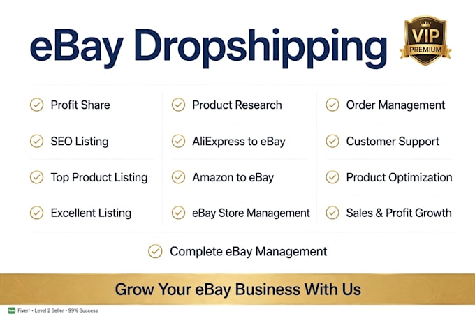 ebay dropshipping on profit share