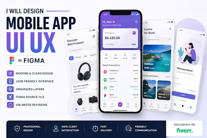 design modern website in figma