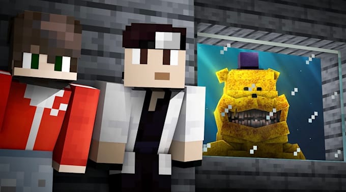 make a professional minecraft thumbnail